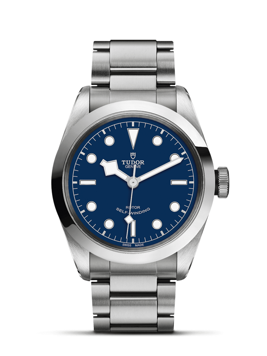 Black Bay Automatic in Steel on Steel Bracelet with Blue Dial