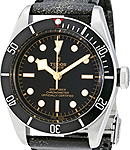 Heritage Black Bay Fifty-Eight in Stainless Steel on Black Strap with Black Analog Dial