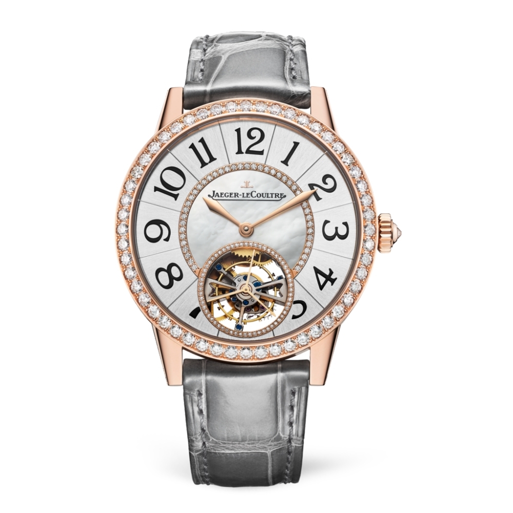 Jaeger - LeCoultre Rendez-Vous Tourbillon in Rose Gold with Diamond Bezel