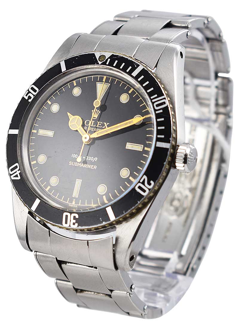 pre owned rolex submariner no date