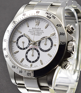 Zenith Daytona on Oyster Bracelet with White Dial