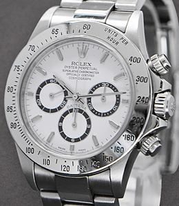 Zenith Daytona White Dial from 1999 Collectors Set with Box/Papers/ Hang Tags - A Serial