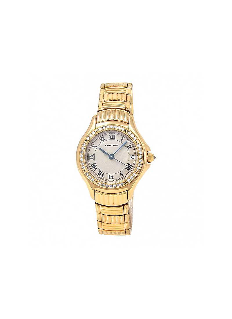 Cartier Panthere Cougar in Yellow Gold with Diamond Bezel