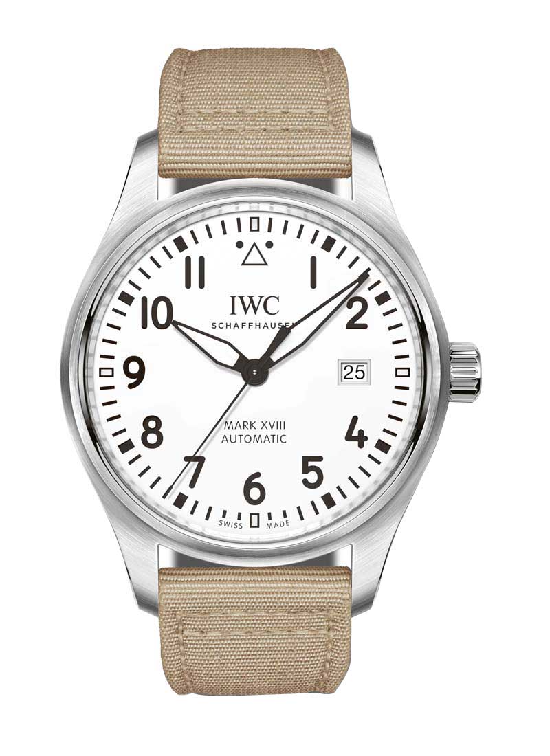 IWC Pilot's Watch Mark XVIII Antoine de Saint Exupery in Steel