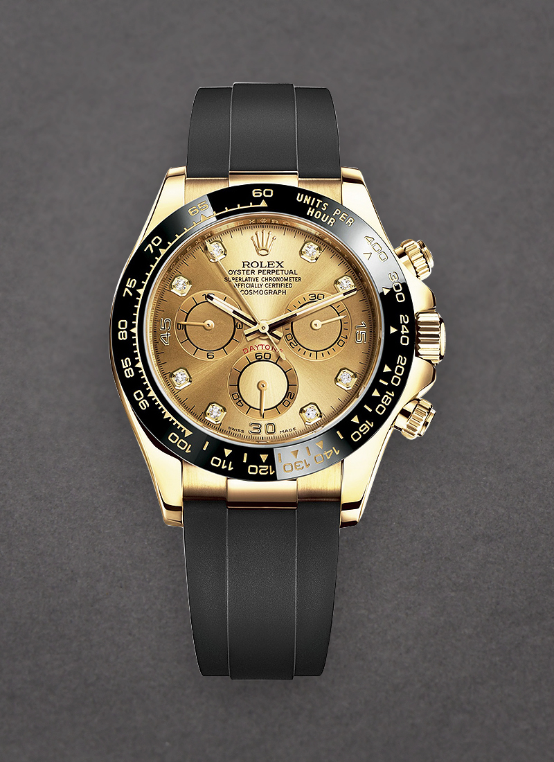 Rolex Unworn Daytona Cosmograph in Yellow Gold with Black Ceramic Bezel