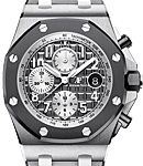 Royal Oak Offshore 42mm Ghost in Titanium on Grey Rubber Strap with Slate Grey Dial