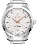 Seamaster Aqua Terra 150M Master Chronometer 38mm Automatic in Steel on Steel Bracelet with Silver Dial