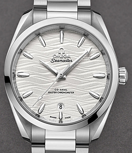 Seamaster Aqua Terra 150M Master Chronometer 38mm Automatic in Steel on Steel Bracelet with Silver Dial