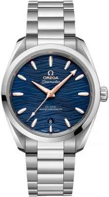 Seamaster Aqua Terra 150M Master Chronometer 38mm Automatic in Steel on Steel Bracelet with Blue Dial