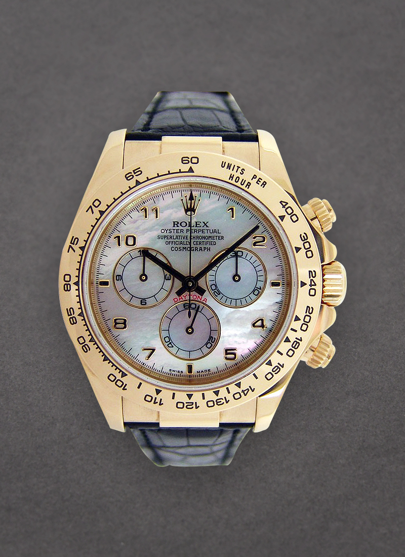 Pre-Owned Rolex Daytona Cosmograph 40mm in Yellow Gold