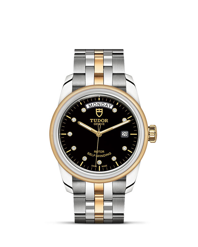 Tudor Glamour Day-Date 39mm Automatic in 2-Tone