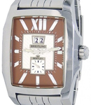 Bentley Flying B No.3 in Stainless Steel on Steel Bracelet with Brown Dial