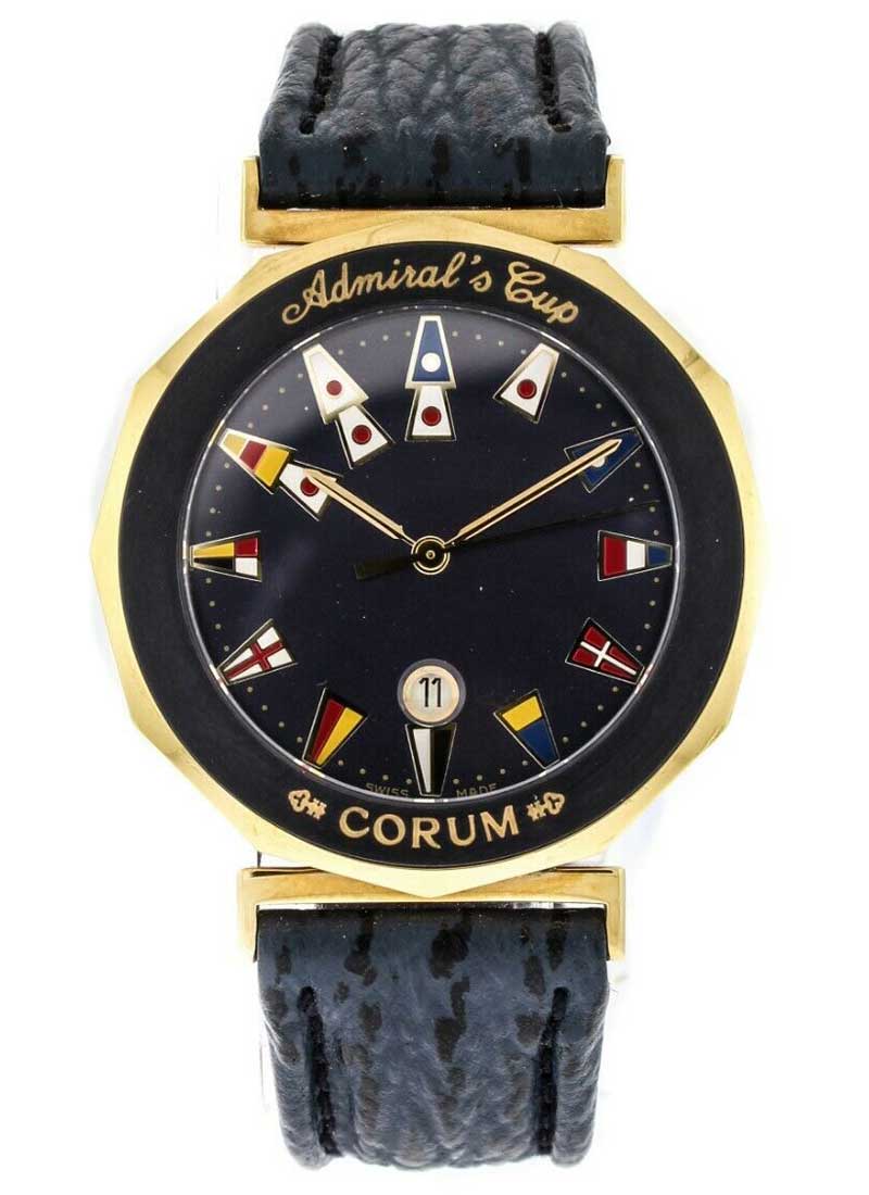 Corum Admiral's Cup 34.5mm in Yellow Gold
