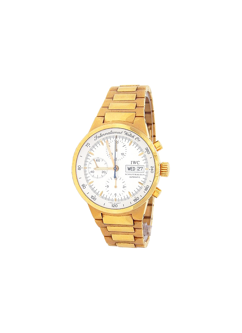 IWC GST Chronograph in Yellow Gold