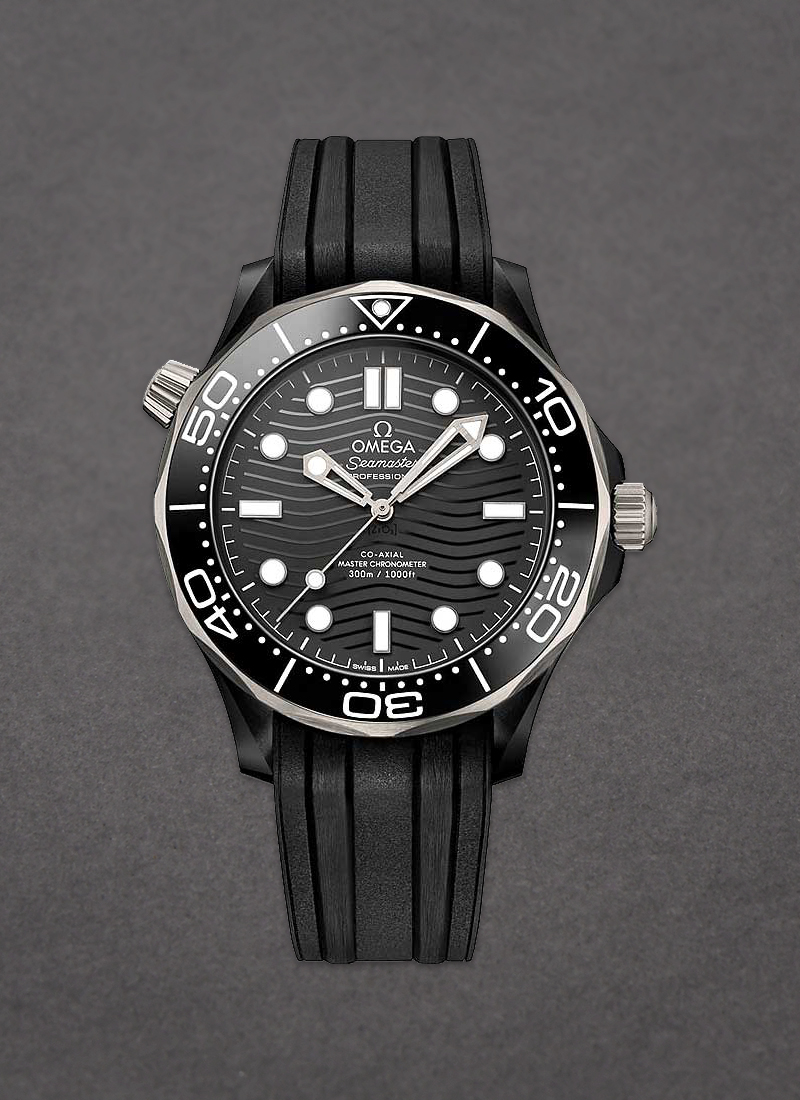 Omega seamaster diver 300m ceramic titanium hotsell