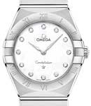 Constellation Manhattan 28mm in Stainless Steel on Stainless Steel Bracelet with Mother of Pearl Dial