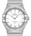 Constellation Manhattan 28mm in Steel on Steel Bracelet with Mother of Pearl Dial