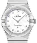 Constellation Manhattan 25mm in Stainless Steel on Stainless Steel Bracelet with Mother of Pearl Dial