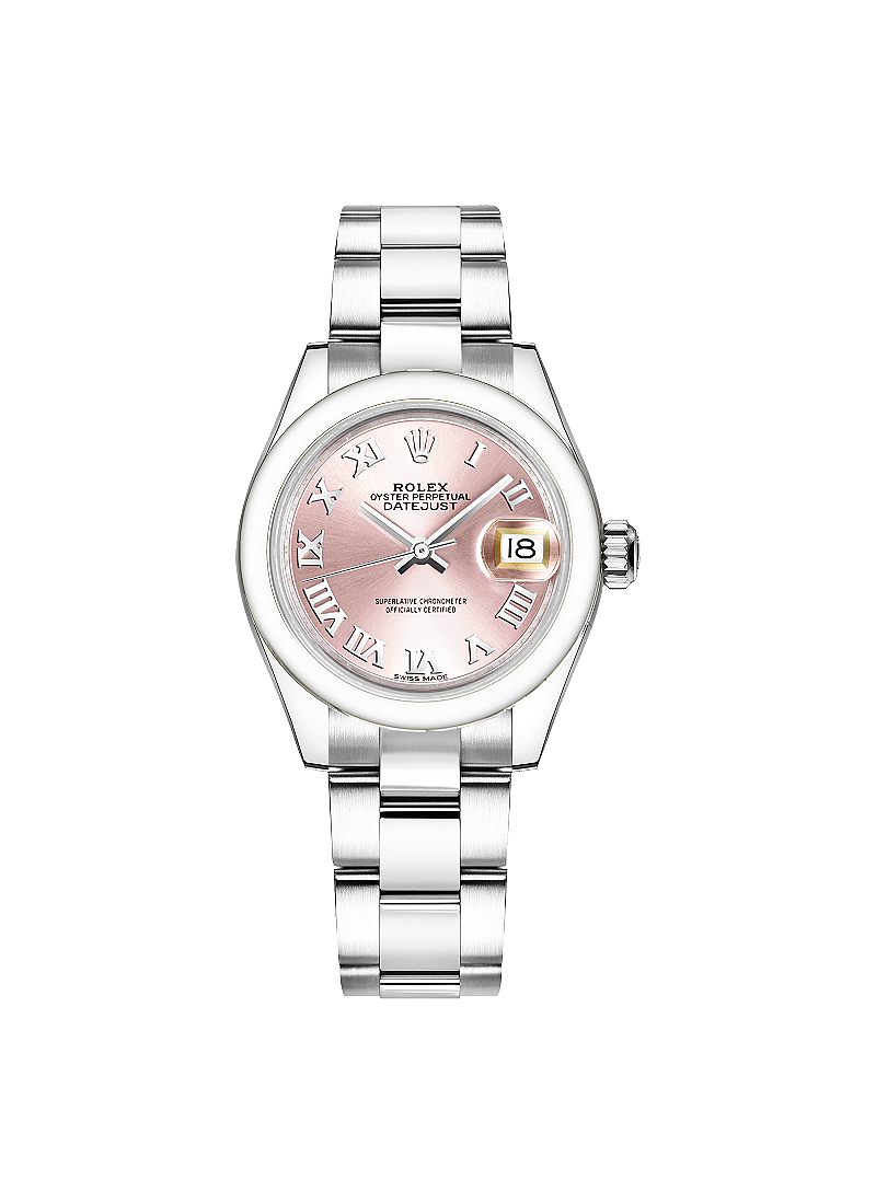 Pre-Owned Rolex Datejust Ladies 26mm in Steel with Smooth Bezel