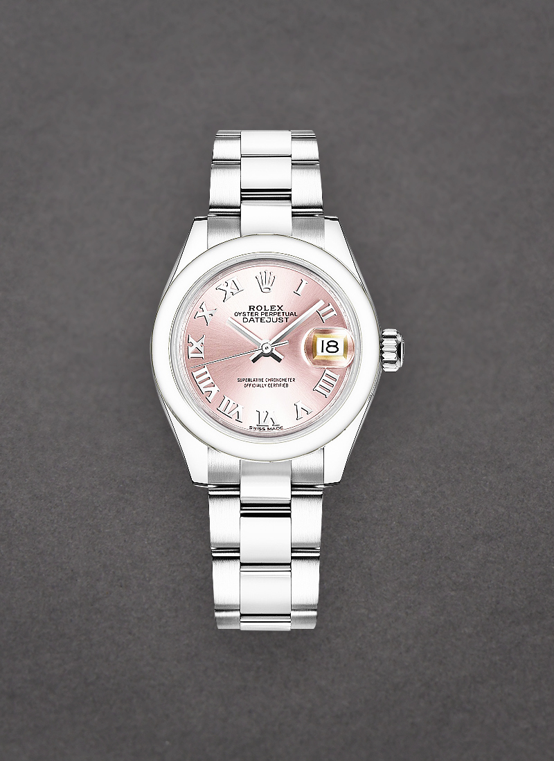 Pre-Owned Rolex Datejust Ladies 26mm in Steel with Smooth Bezel