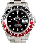 GMT Master 40mm in Steel with Red and Black 