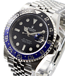GMT Master II Bat Man - Jubilee Bracelet Blue and Black Ceramic Bezel