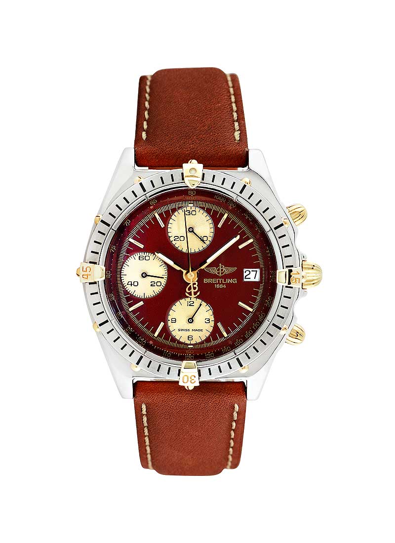 Breitling Chronomat Chronograph in Steel and Yellow Gold 