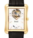 Emperador Tourbillon in Rose Gold on Black Crocodile Leather Strap with Silver Dial