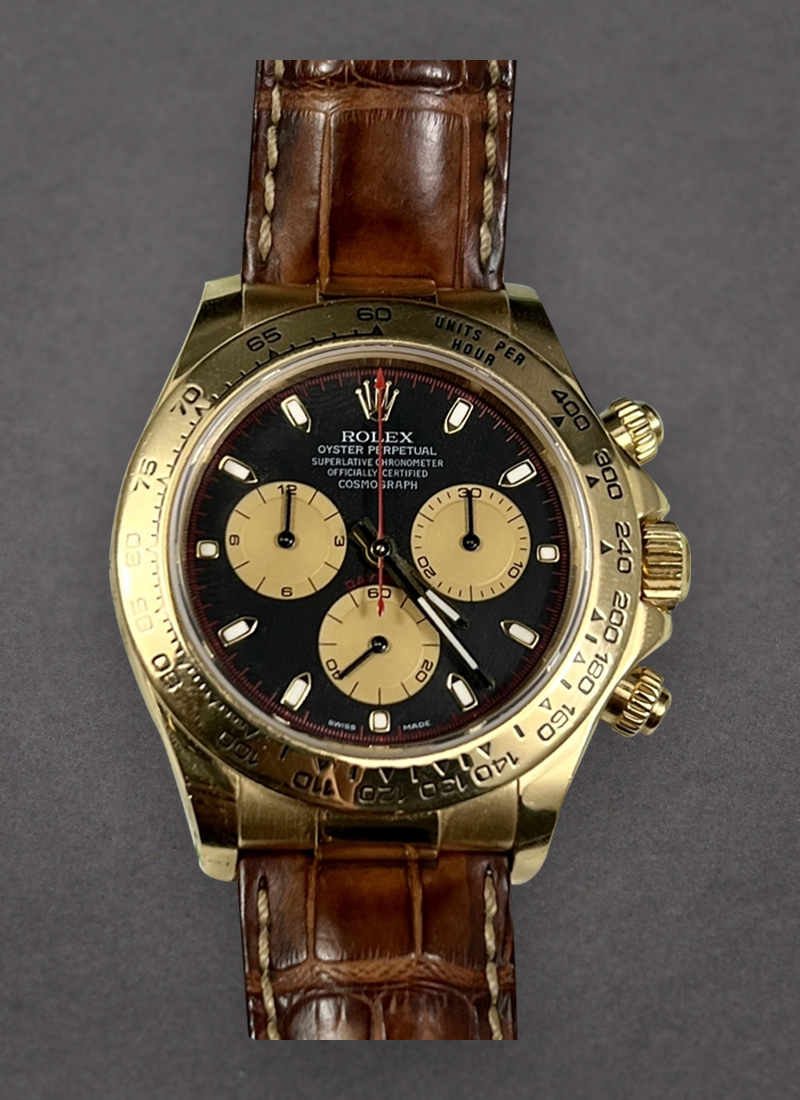 Pre-Owned Rolex Daytona 40mm in Yellow Gold