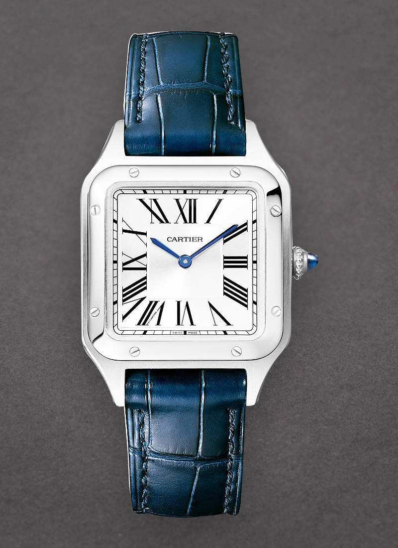 Cartier Santos Dumonte Ladies in Steel