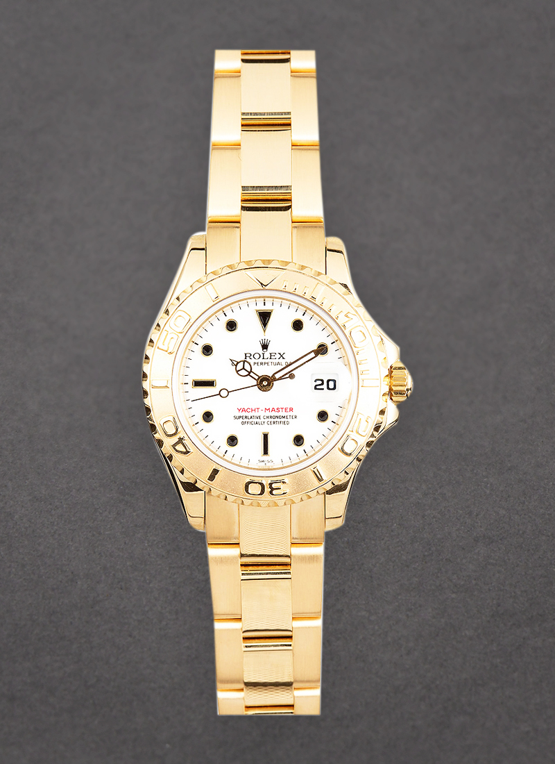 Pre-Owned Rolex Yacht-Master Small Size in Yellow Gold