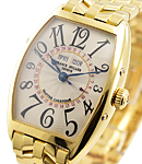 2852 Master Calendar - Day, Date, Month in Yellow Gold on Gold Bracelet with Silver Dial