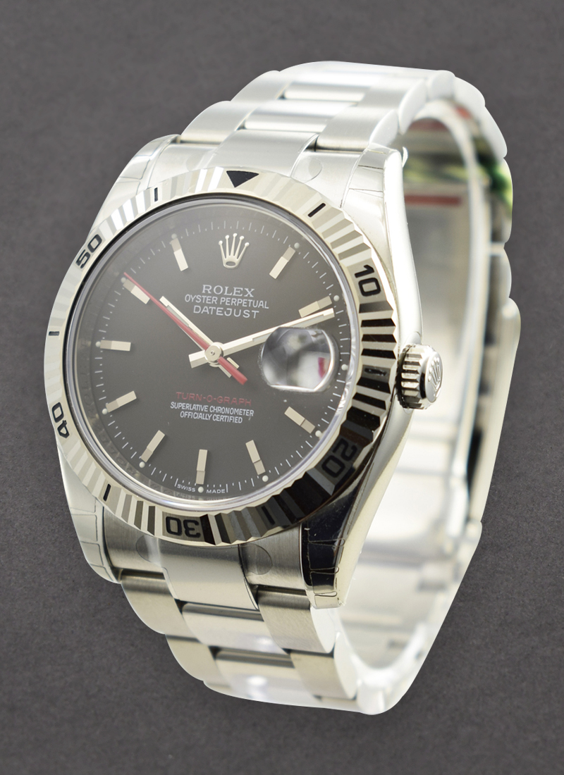 Rolex Unworn Datejust 36mm in Steel with Turn-o-Graph Bezel