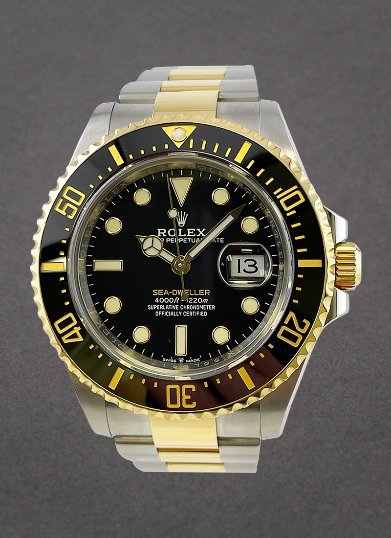 Rolex used 126603usedblackceramic