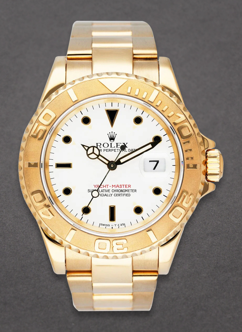 Pre-Owned Rolex Yacht-master Large Size 40mm in Yellow Gold