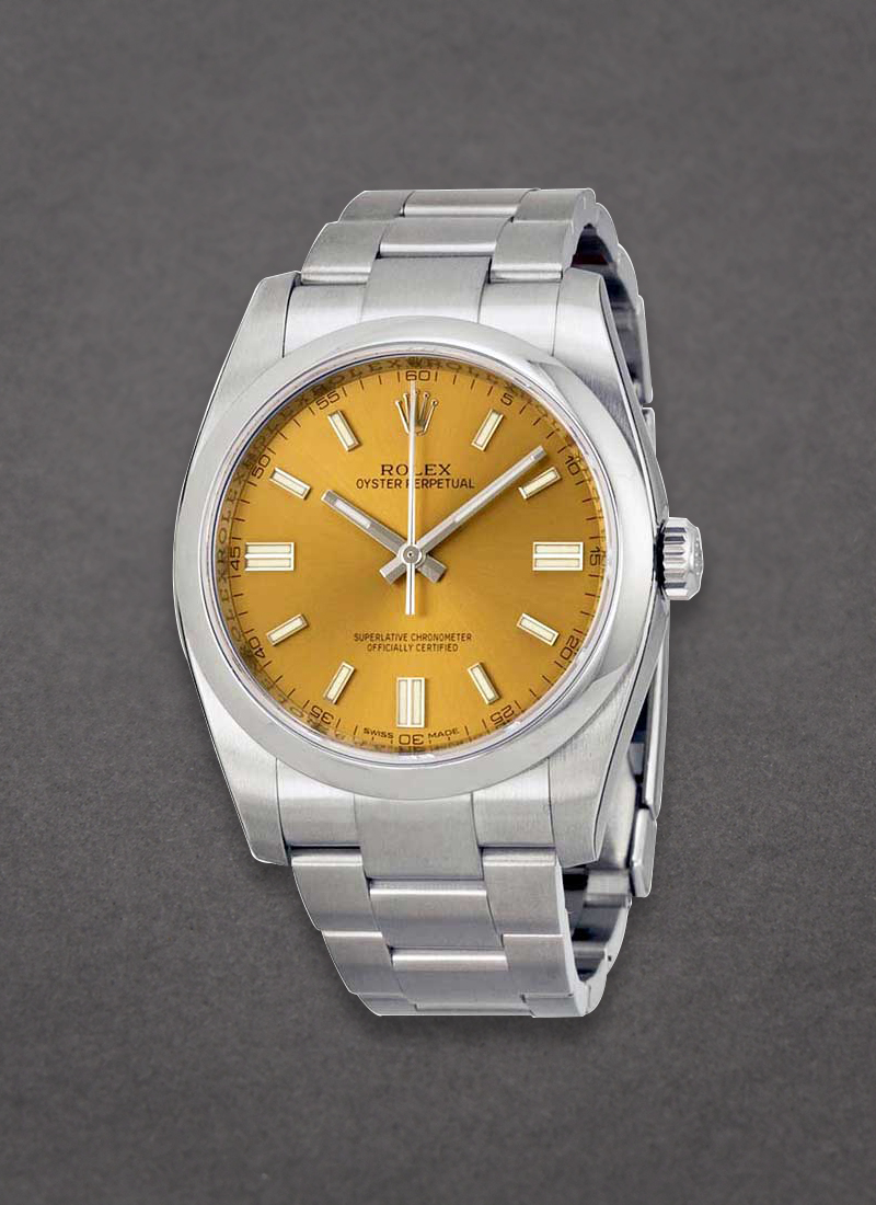 Pre-Owned Rolex Oyster Perpetual 36mm No Date in Steel with Smooth Bezel