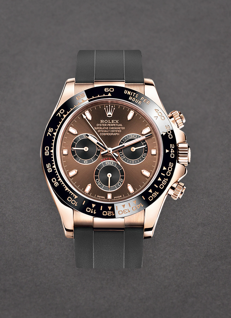 Pre-Owned Rolex Daytona Chronograph in Rose Gold with Ceramic Bezel