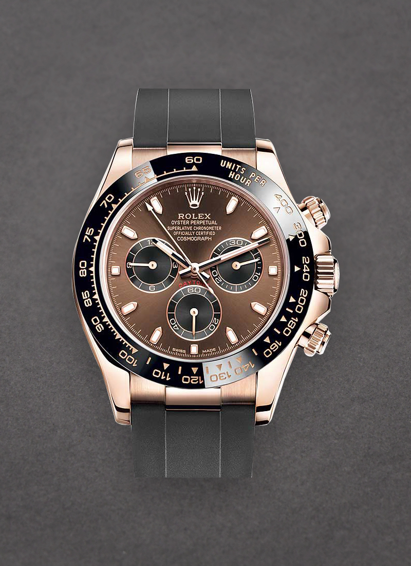 Rolex Unworn Daytona Cosmograph 40mm in Rose Gold with Black Ceramic Bezel