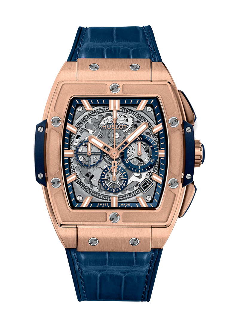 Hublot Spirit of Big Bang 42mm in Rose Gold with Blue Subdials