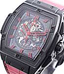 Spirit of Big Bang All Black Red - Boutique Only Exclusive Ceramic Case - Red Accents - Red Strap