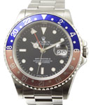 GMT-Master II Pepsi with Faded Bezel on Oyster Bracelet with Black Dial - T Serial