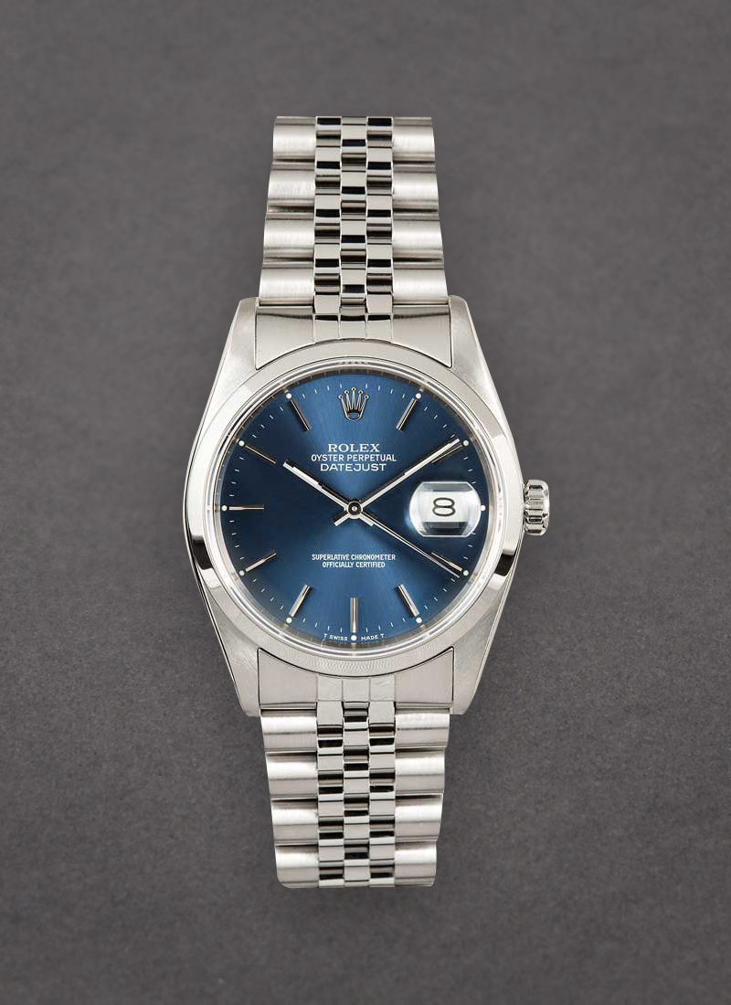 Pre-Owned Rolex Datejust 36mm in Steel with Domed Bezel