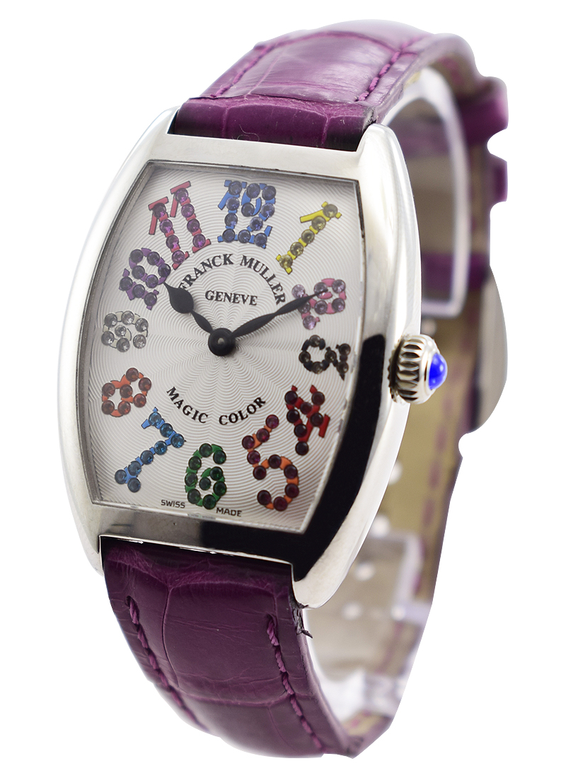1752 QZ C O Franck Muller Cintre Curvex - Lady's Steel | Essential Watches