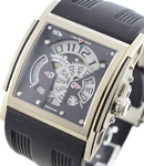 HD3 Complication Three Minds in Titanium on Black Rubber Strap with Black Dial - Limited to 33 pcs