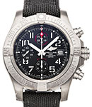 Avenger Bandit Chronograph Automatic in Steel on Fabric Strap with Grey Dial
