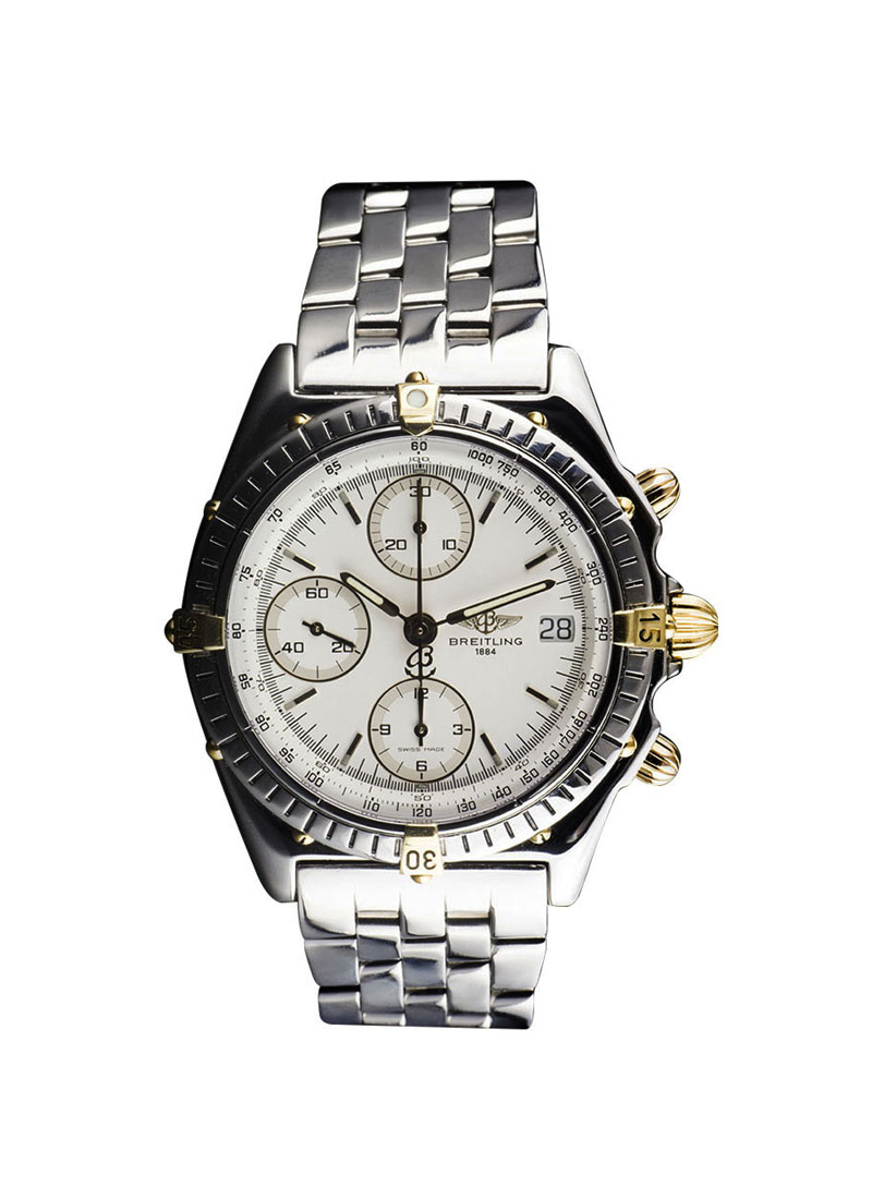 Breitling Chronomat Chronograph in Steel and Yellow Gold