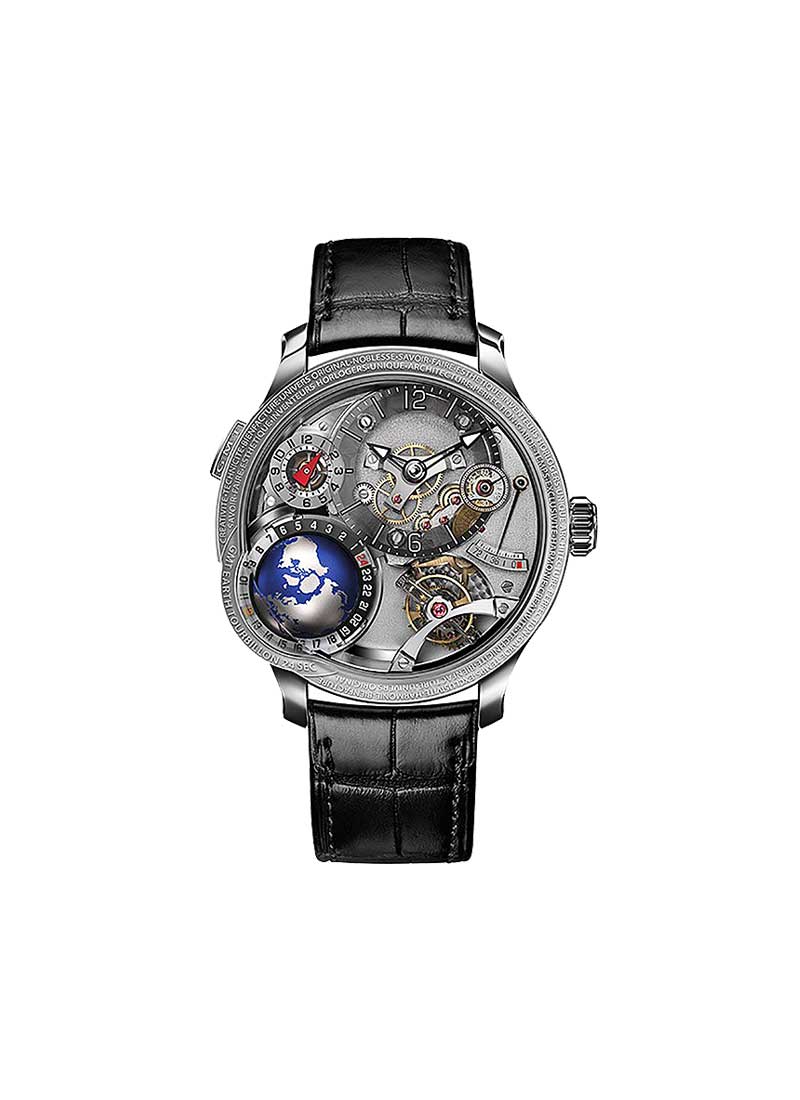 Greubel Forsey GMT Tourbillon Automatic in Platinum - 33 LIMITED EDITION