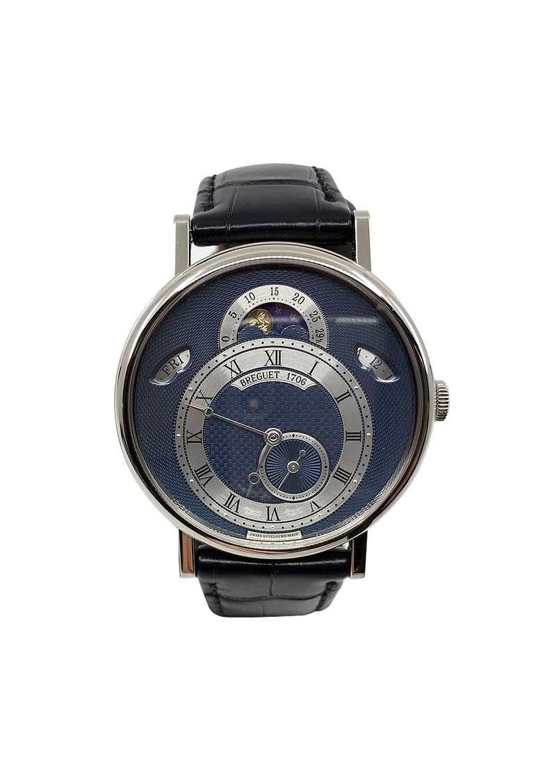 Breguet Classique Day/Date/ Moonphase 39mm in White Gold