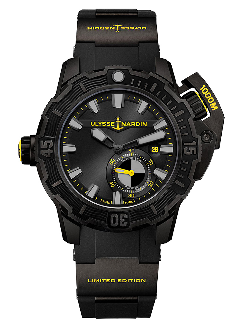 Ulysse Nardin Diver Deep Dive 46mm in Black DLC titanium