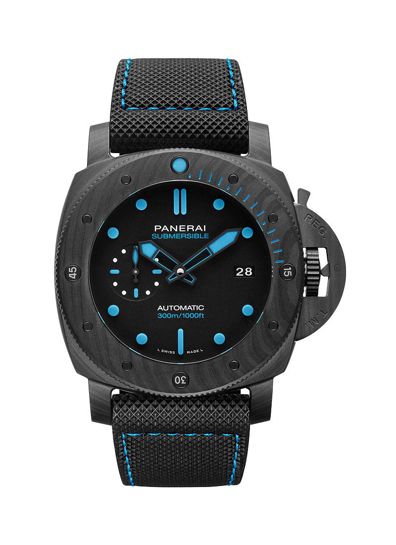 Panerai Pam 1616 - Submersible 47mm in Carbotech